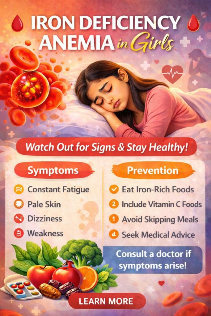 Anemia Symptoms in Girls: Early Warning Signs
