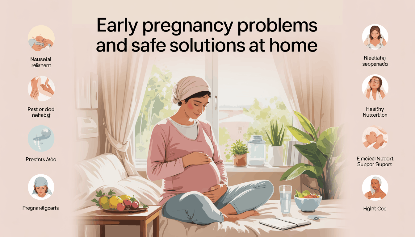 Early Pregnancy Problems and Safe Solutions at Home
