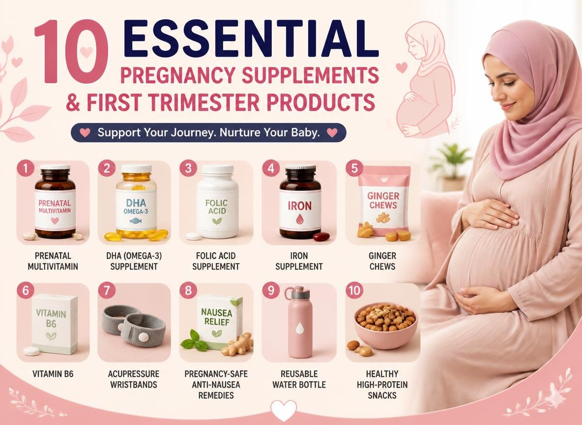 10 Essential First Trimester Pregnancy Products Every Mom-to-Be Needs Part 1